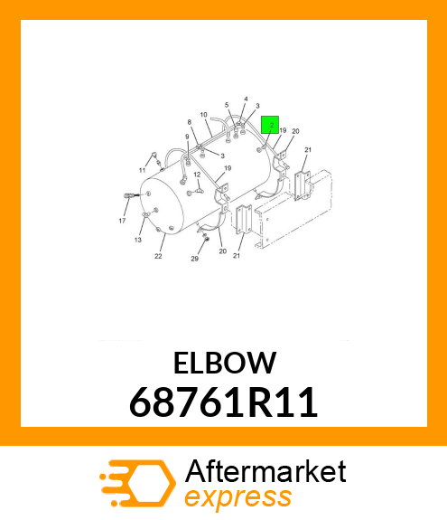 ELBOW3PC 68761R11