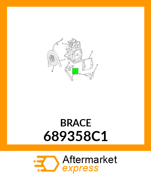 BRACE 689358C1