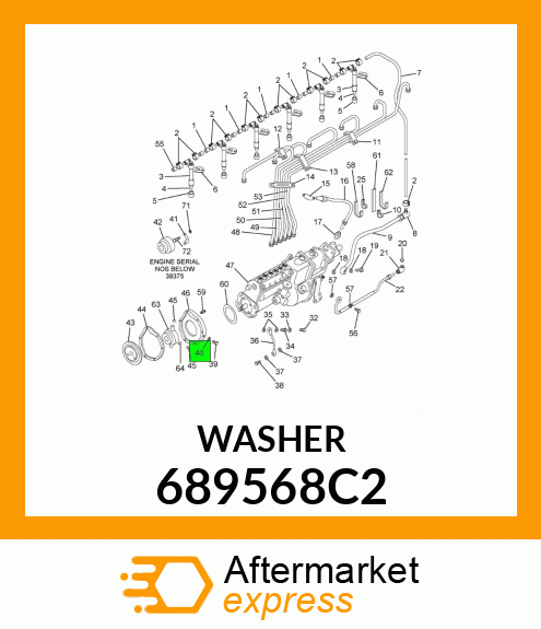 WASHER 689568C2