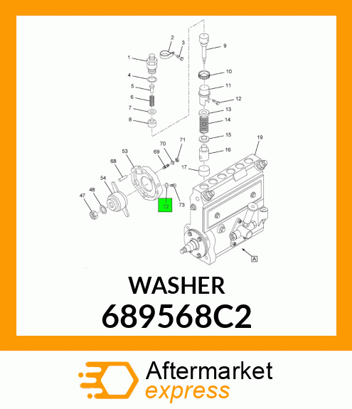 WASHER 689568C2