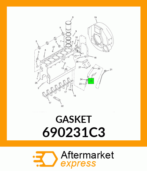 GASKET 690231C3