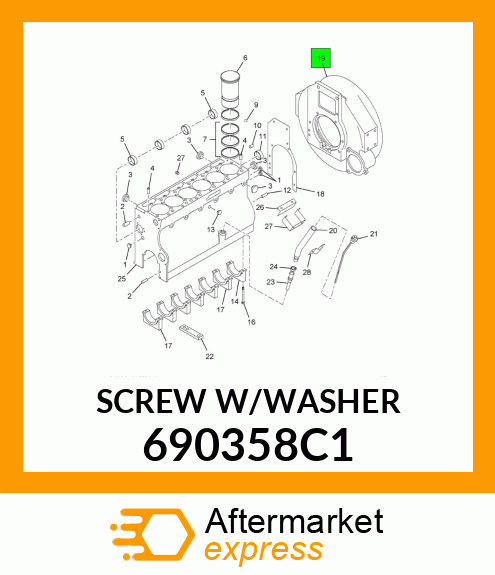 SCREWW/WSHR 690358C1