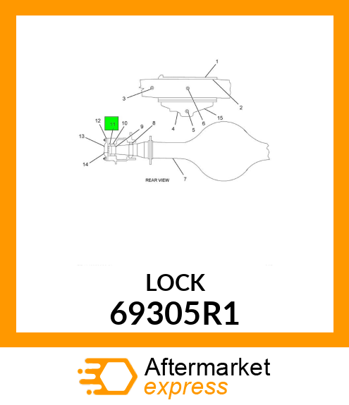 LOCK 69305R1