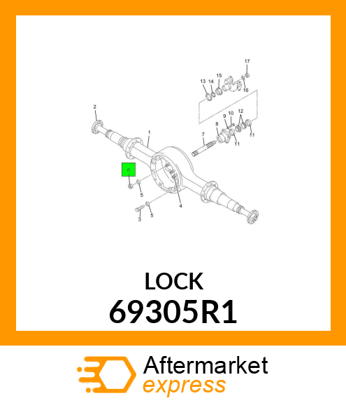 LOCK 69305R1