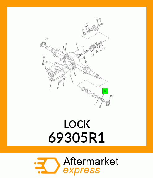 LOCK 69305R1