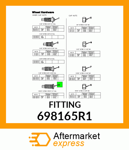 FITTING 698165R1