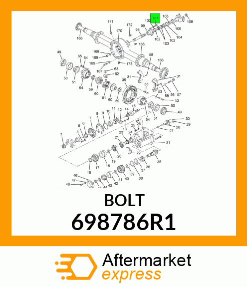 BOLT 698786R1