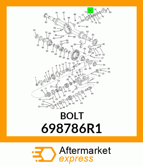 BOLT 698786R1