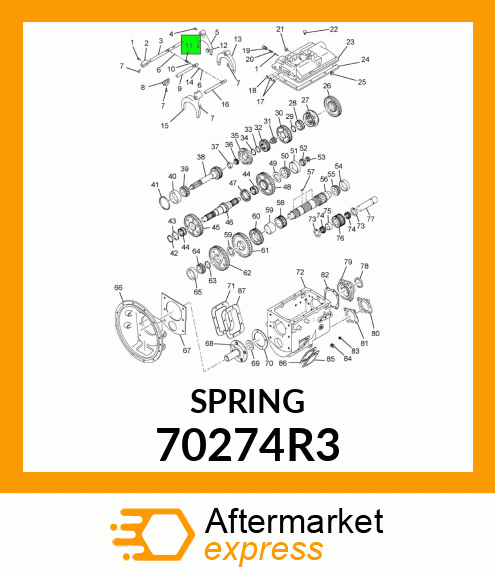 SPRING 70274R3