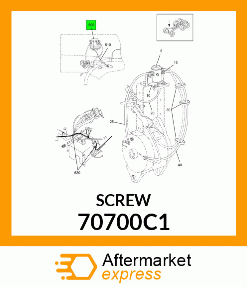 SCREW 70700C1