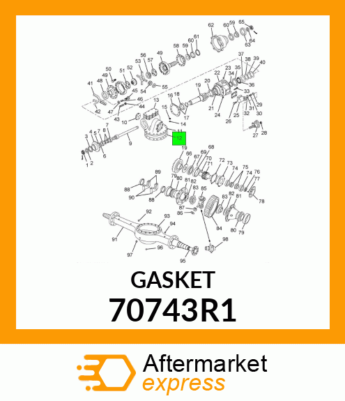 GASKET 70743R1