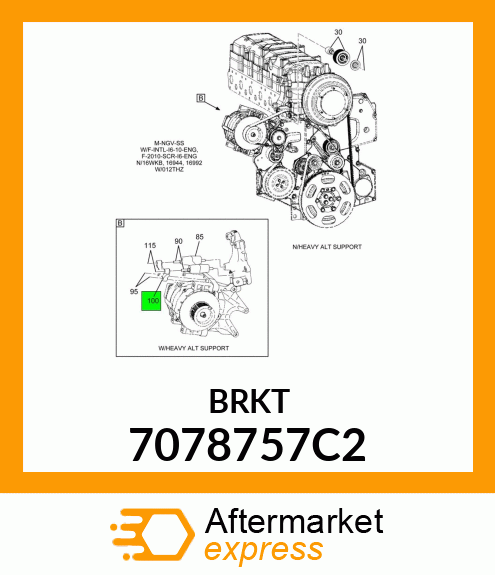 BRKT 7078757C2