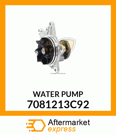 PUMP 7081213C92