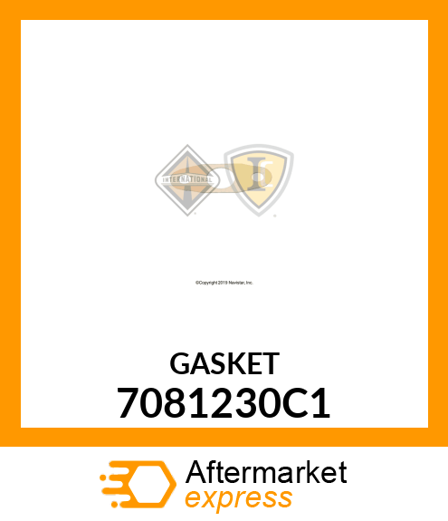 GASKET 7081230C1