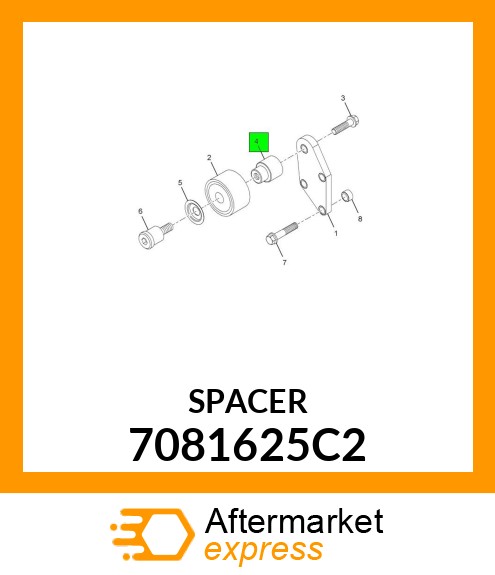 SPACER 7081625C2