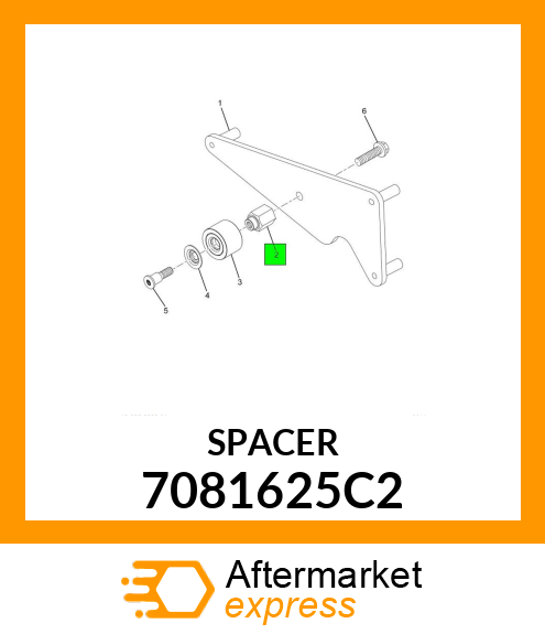 SPACER 7081625C2