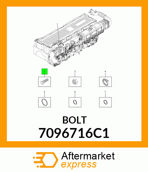 BOLT 7096716C1