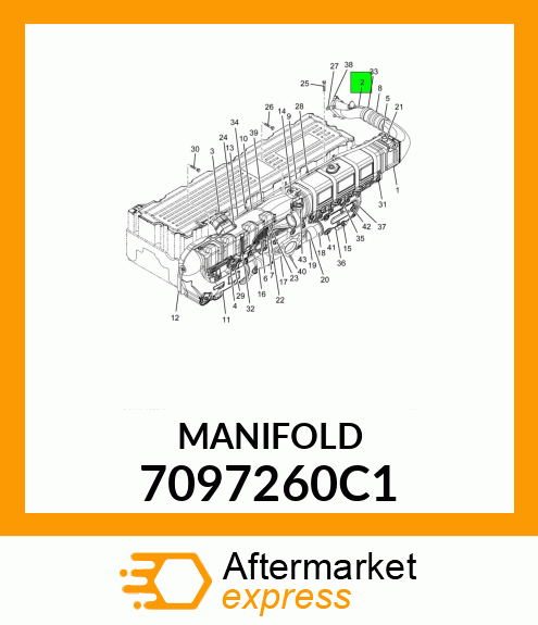MANIFOLD 7097260C1