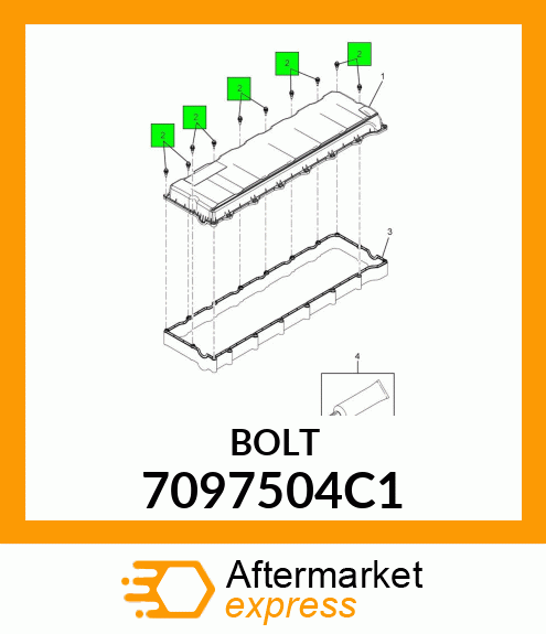 BOLT 7097504C1