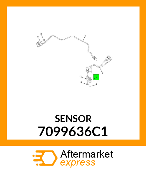 SENSOR 7099636C1