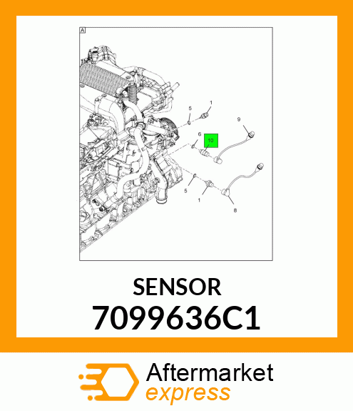 SENSOR 7099636C1