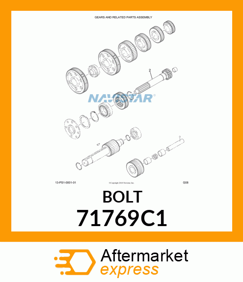 BOLT 71769C1