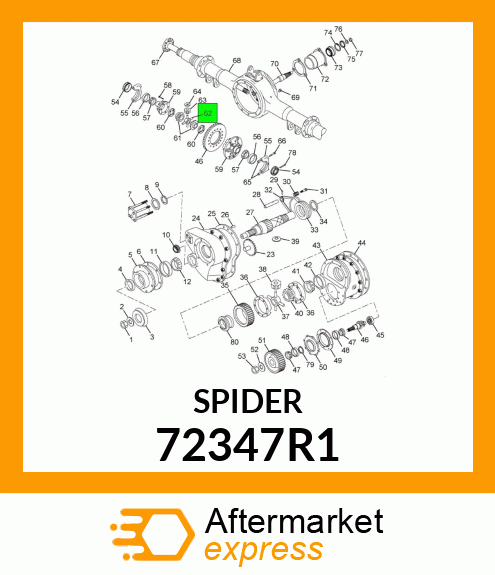 SPIDER 72347R1