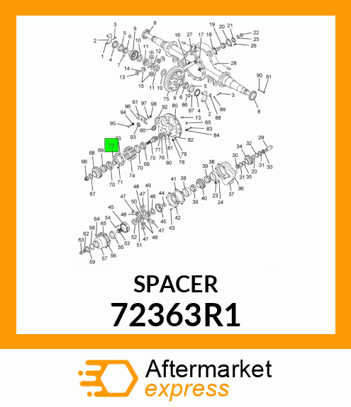 SPACER 72363R1