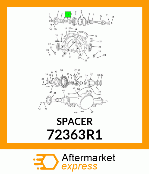 SPACER 72363R1