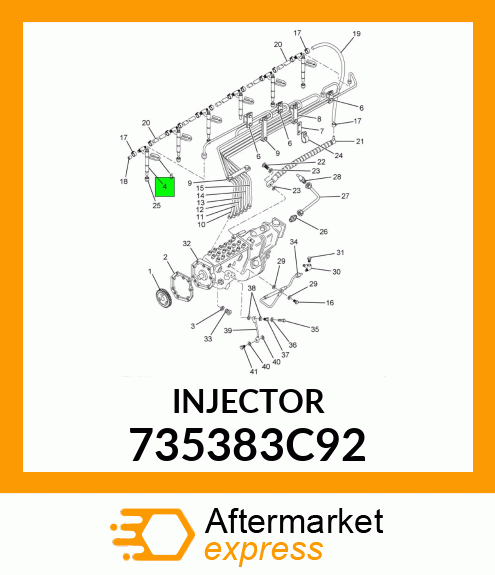 INJECTOR 735383C92