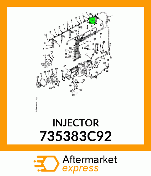 INJECTOR 735383C92