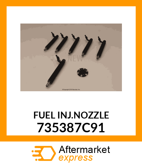 FUELINJ.NOZZLE 735387C91