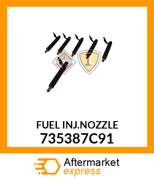 FUELINJ.NOZZLE 735387C91