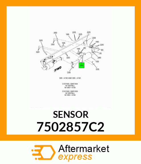 SENSOR 7502857C2