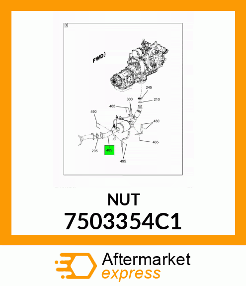 NUT 7503354C1