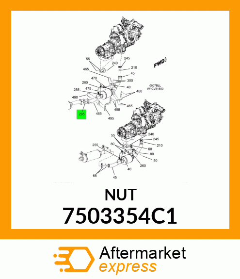 NUT 7503354C1