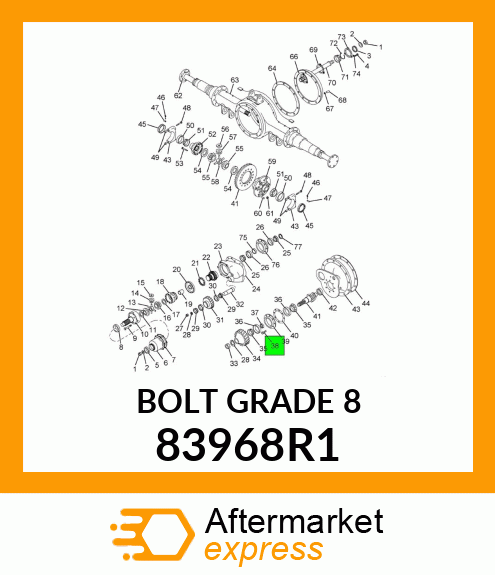 BOLT 83968R1