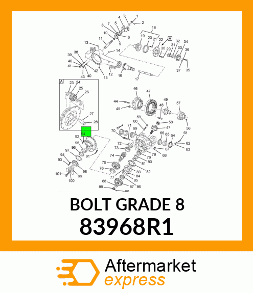 BOLT 83968R1