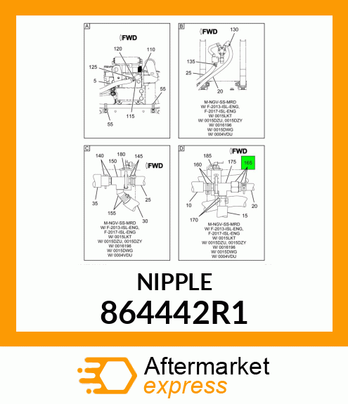 NIPPLE 864442R1