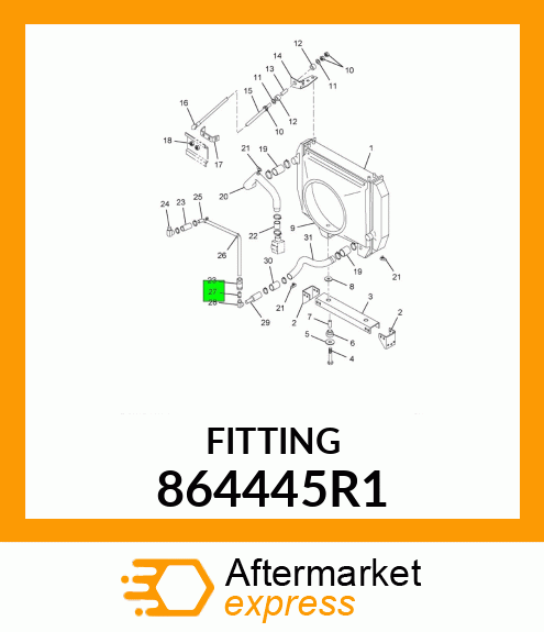 FITTING 864445R1