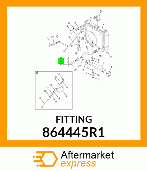 FITTING 864445R1