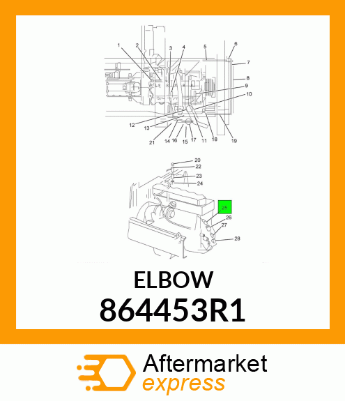 ELBOW 864453R1