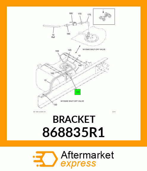 BRACKET 868835R1