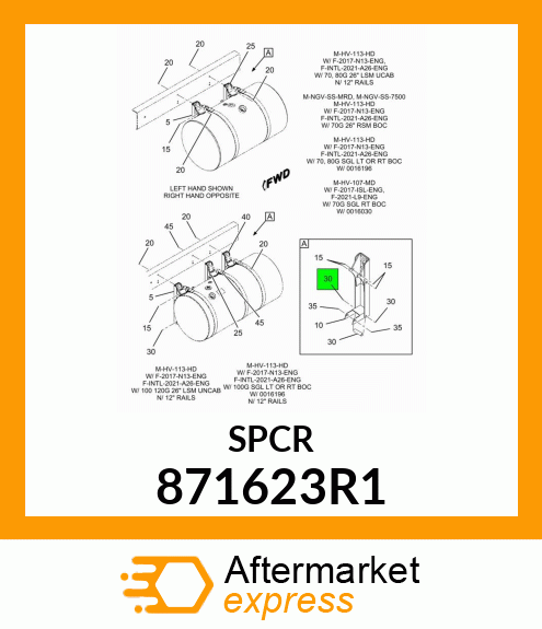 BUSHING 871623R1