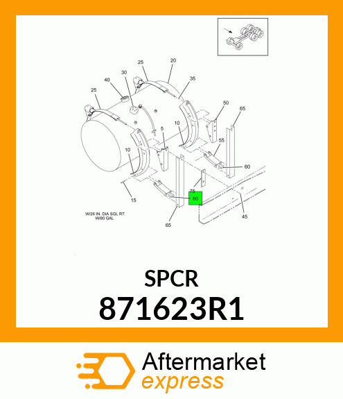 BUSHING 871623R1