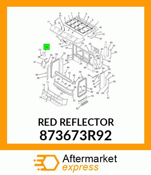 REDREFLECTOR 873673R92