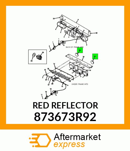 REDREFLECTOR 873673R92