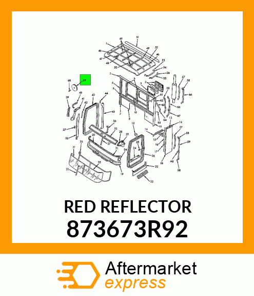 REDREFLECTOR 873673R92