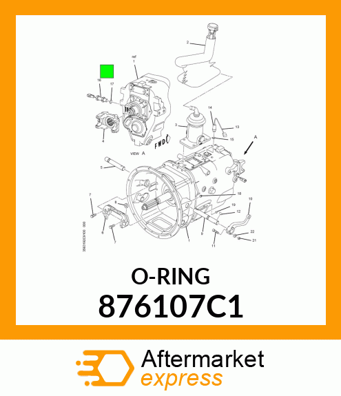 O-RING 876107C1