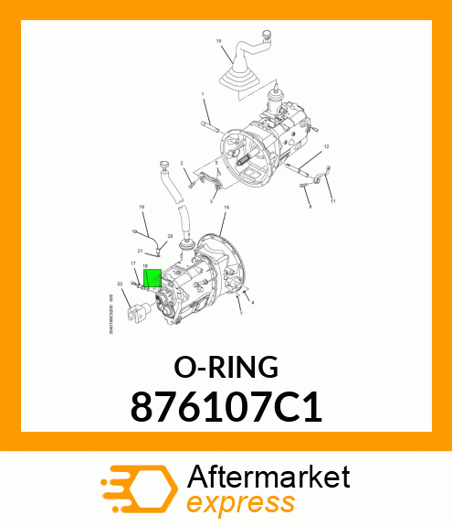 O-RING 876107C1